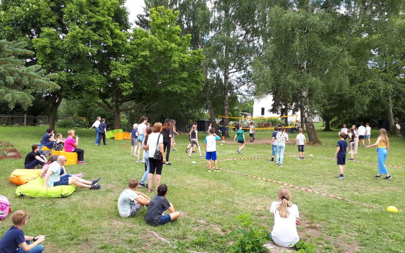 Impressionen vom bunten Sommerfest am Augustusburger Gymnasium.